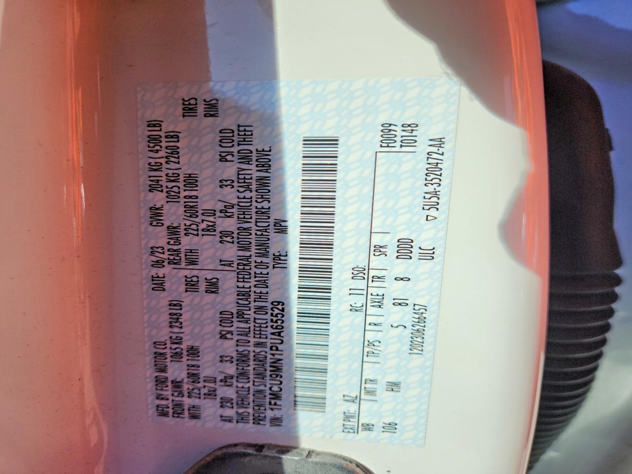 Ford Escape St Line
