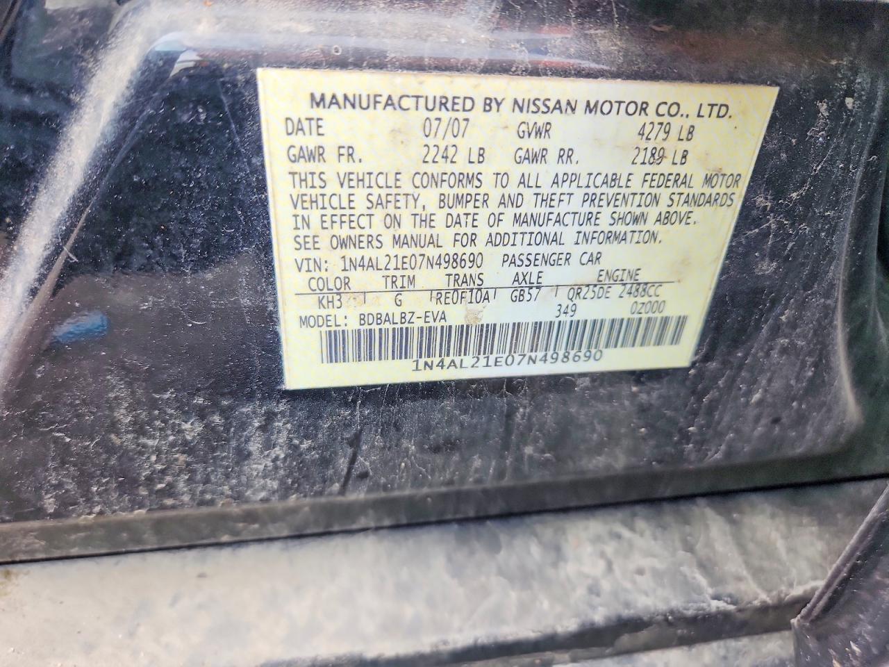 Nissan Altima 2.5