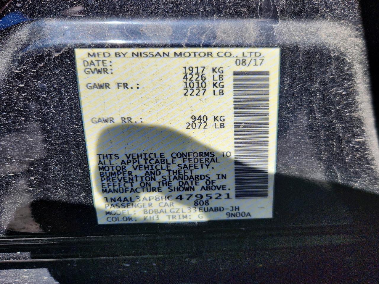 Nissan Altima 2.5 S