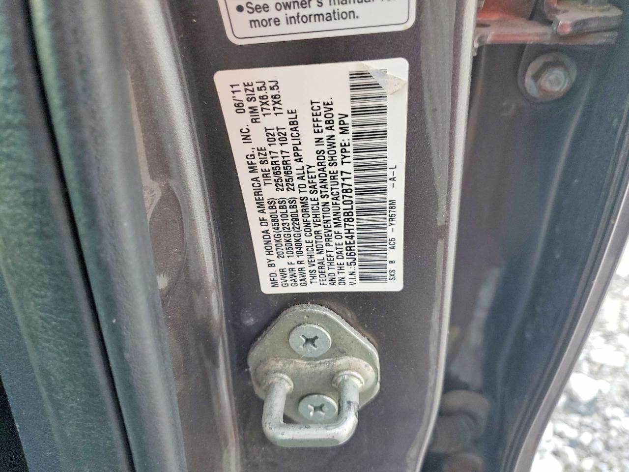 Honda Crv Exl
