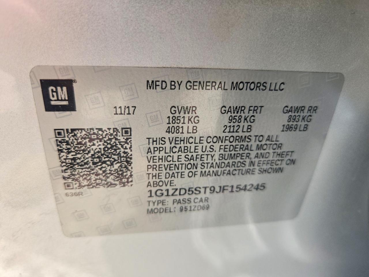 Chevrolet Malibu Lt