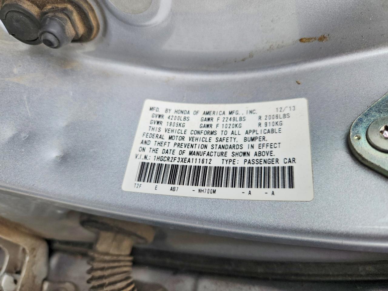 Honda Accord Lx