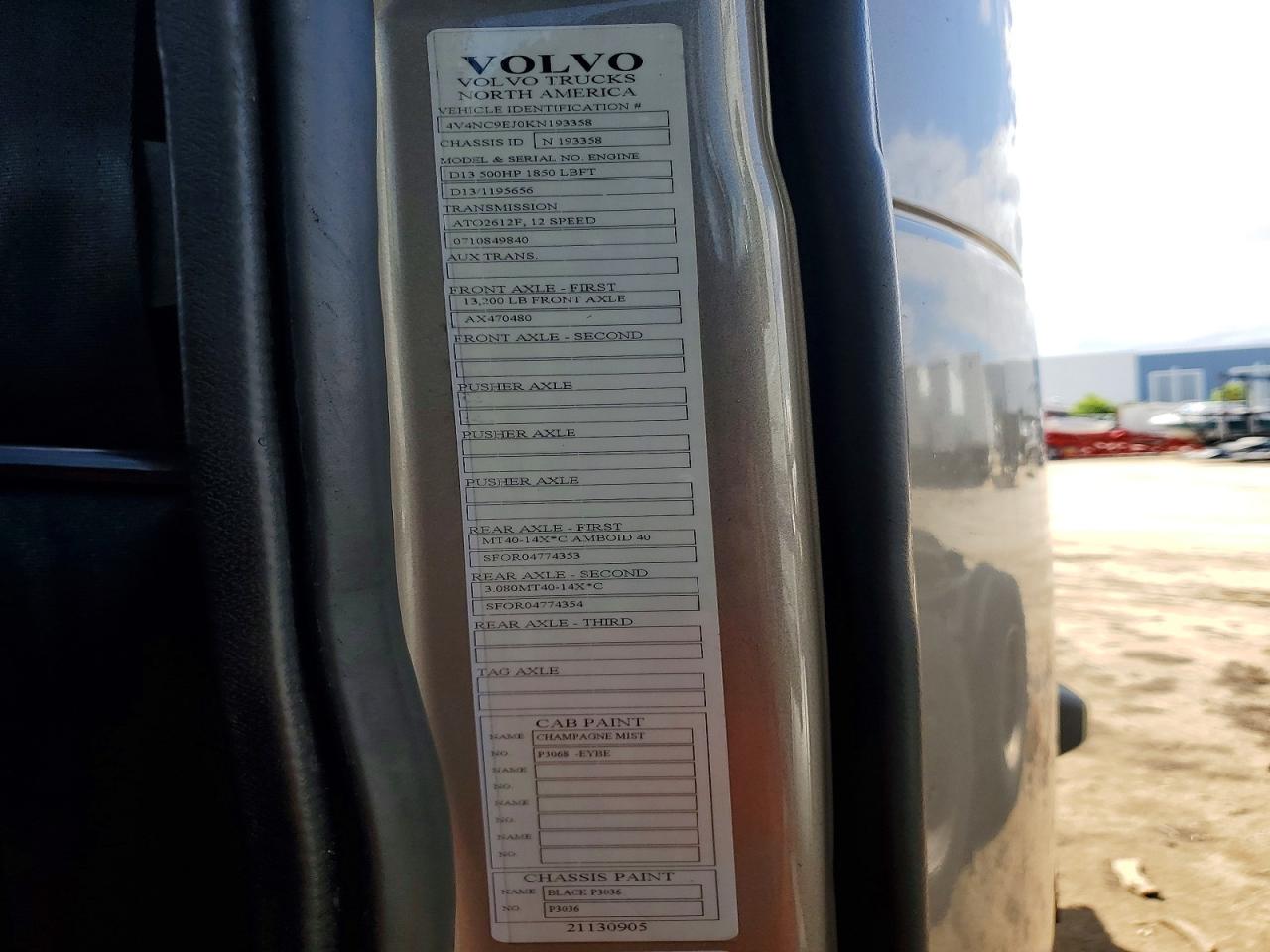 Volvo Vnl860