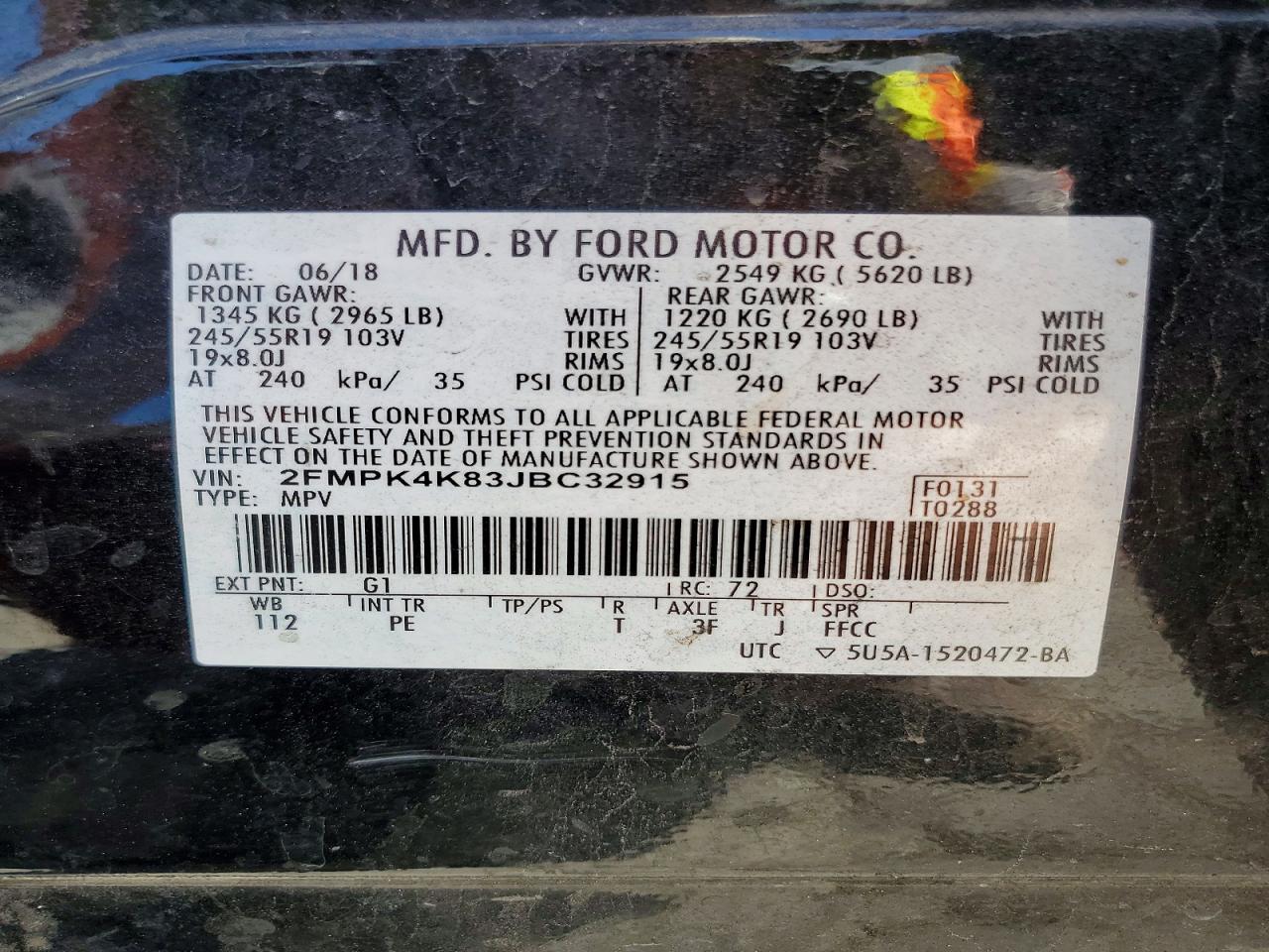 Ford Edge Titanium