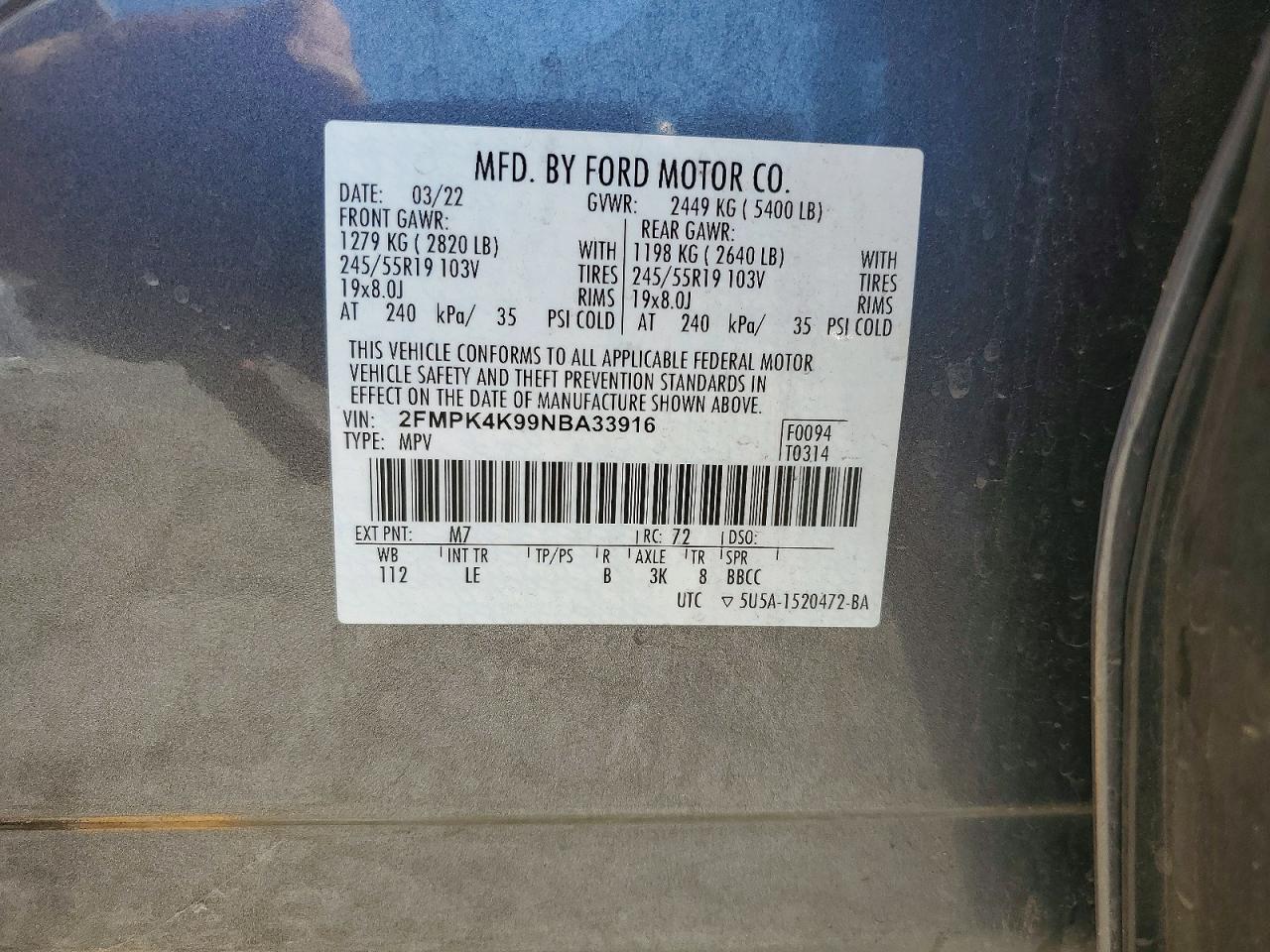 Ford Edge Titanium