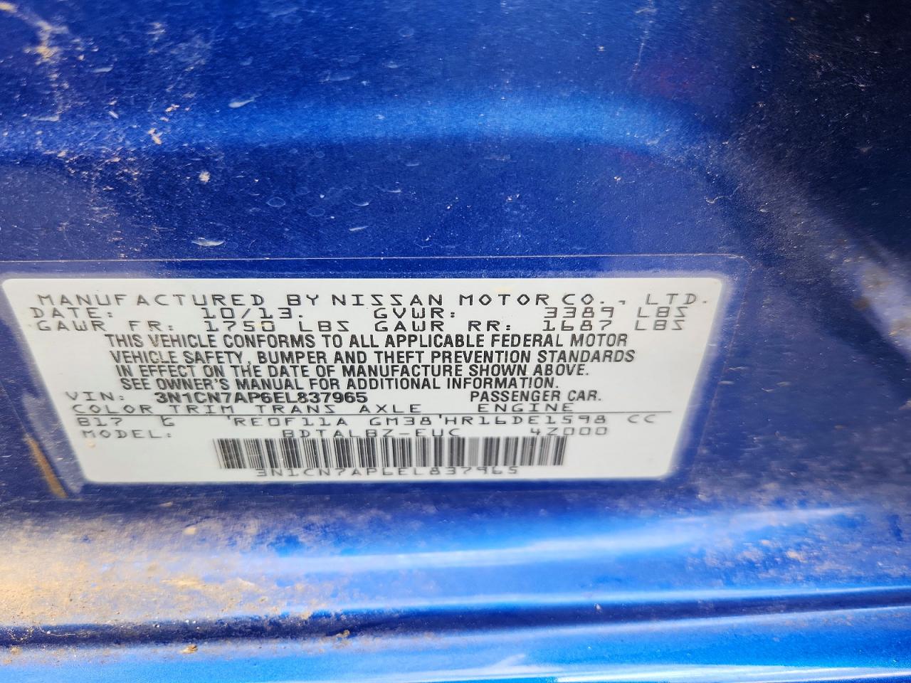 Nissan Versa 1.6 Sv