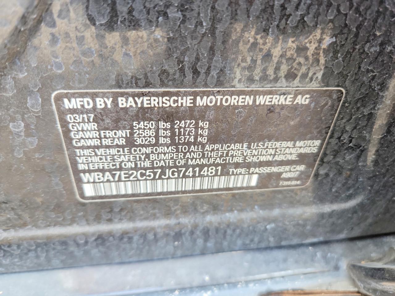 BMW 7 Series I