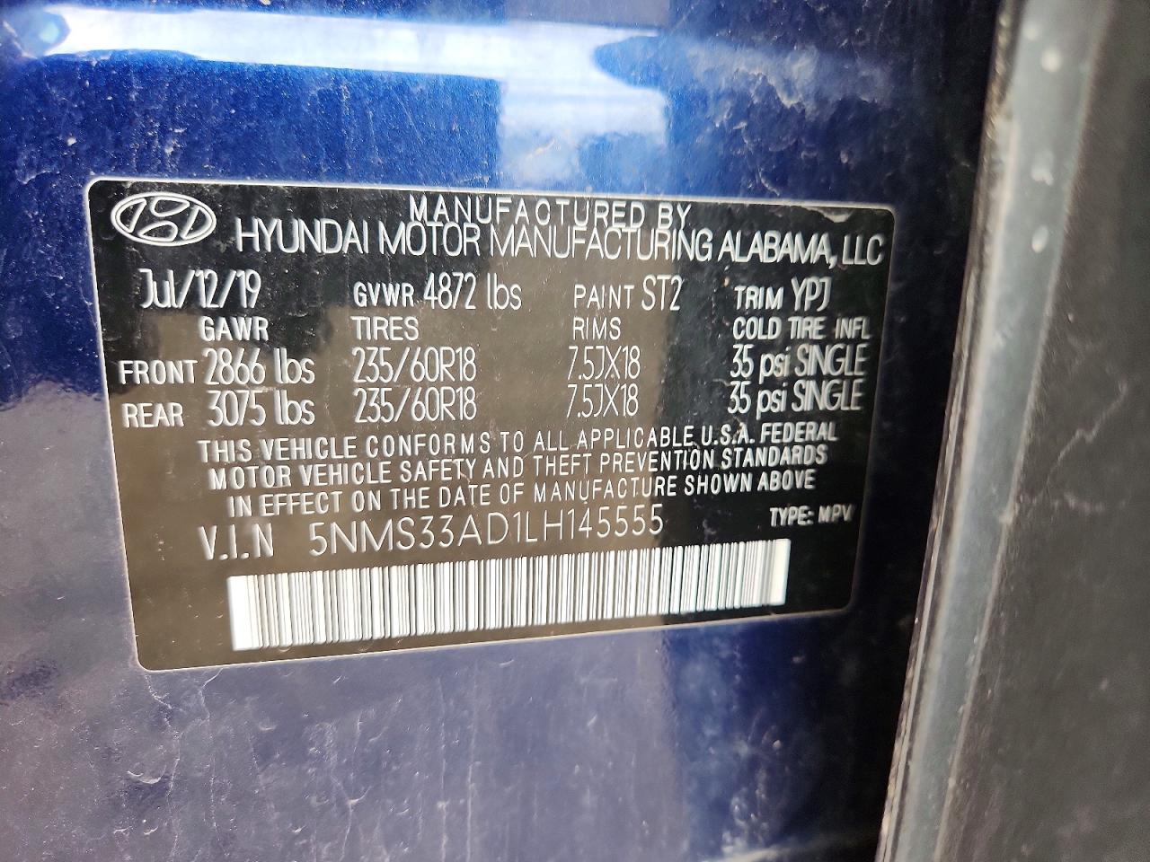 Hyundai SANTA FE Sel
