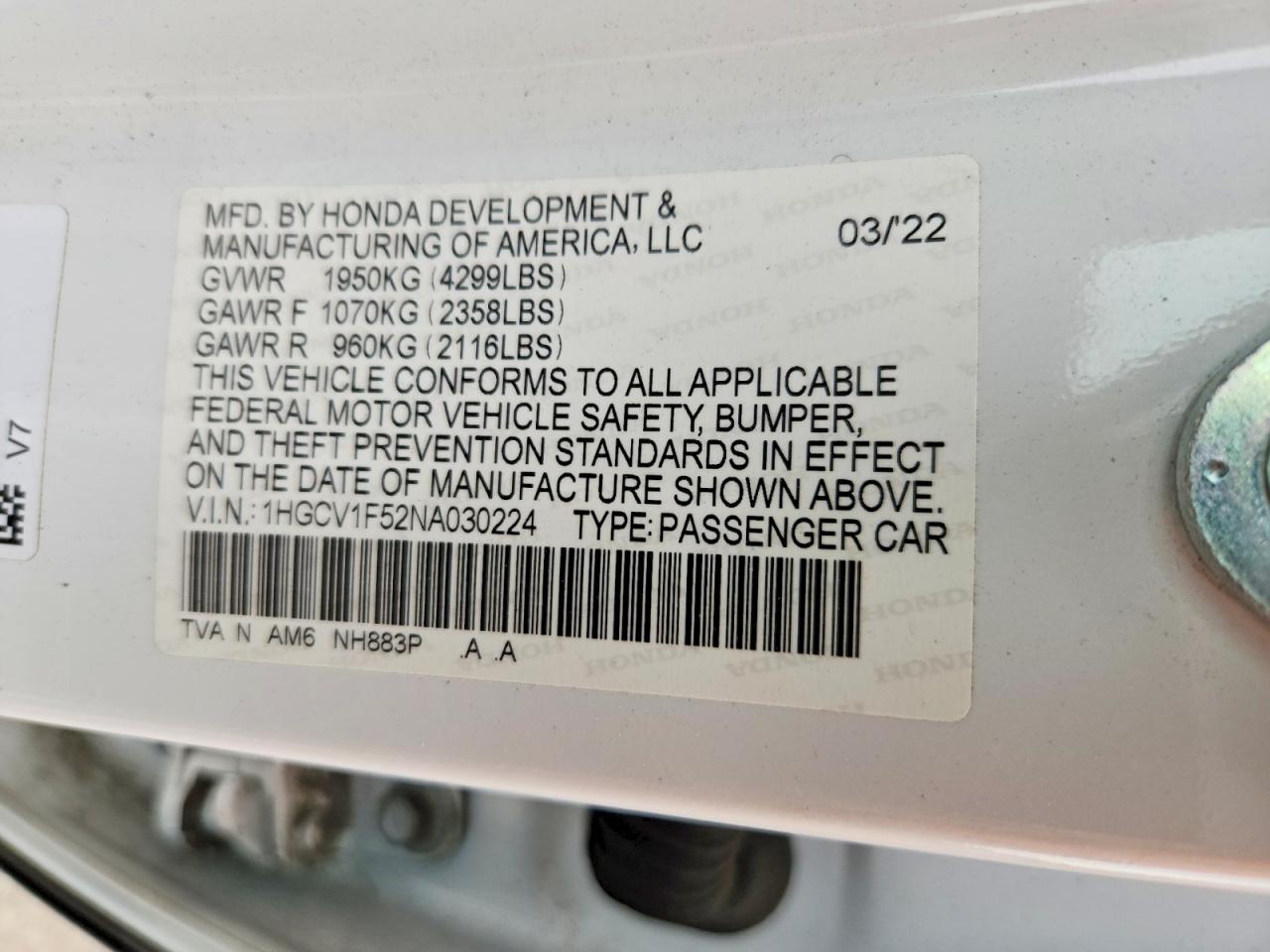 Honda Accord Exl