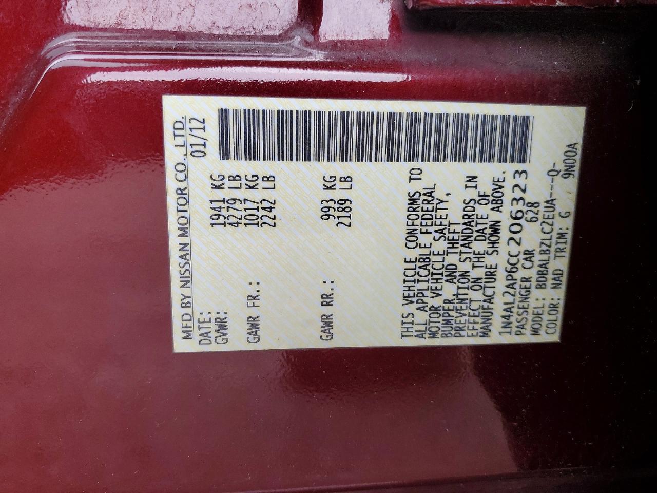 Nissan Altima 2.5