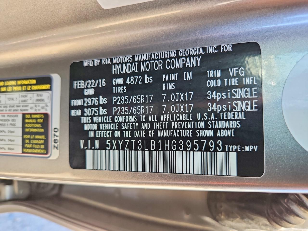 Hyundai SANTA FE 2.4l