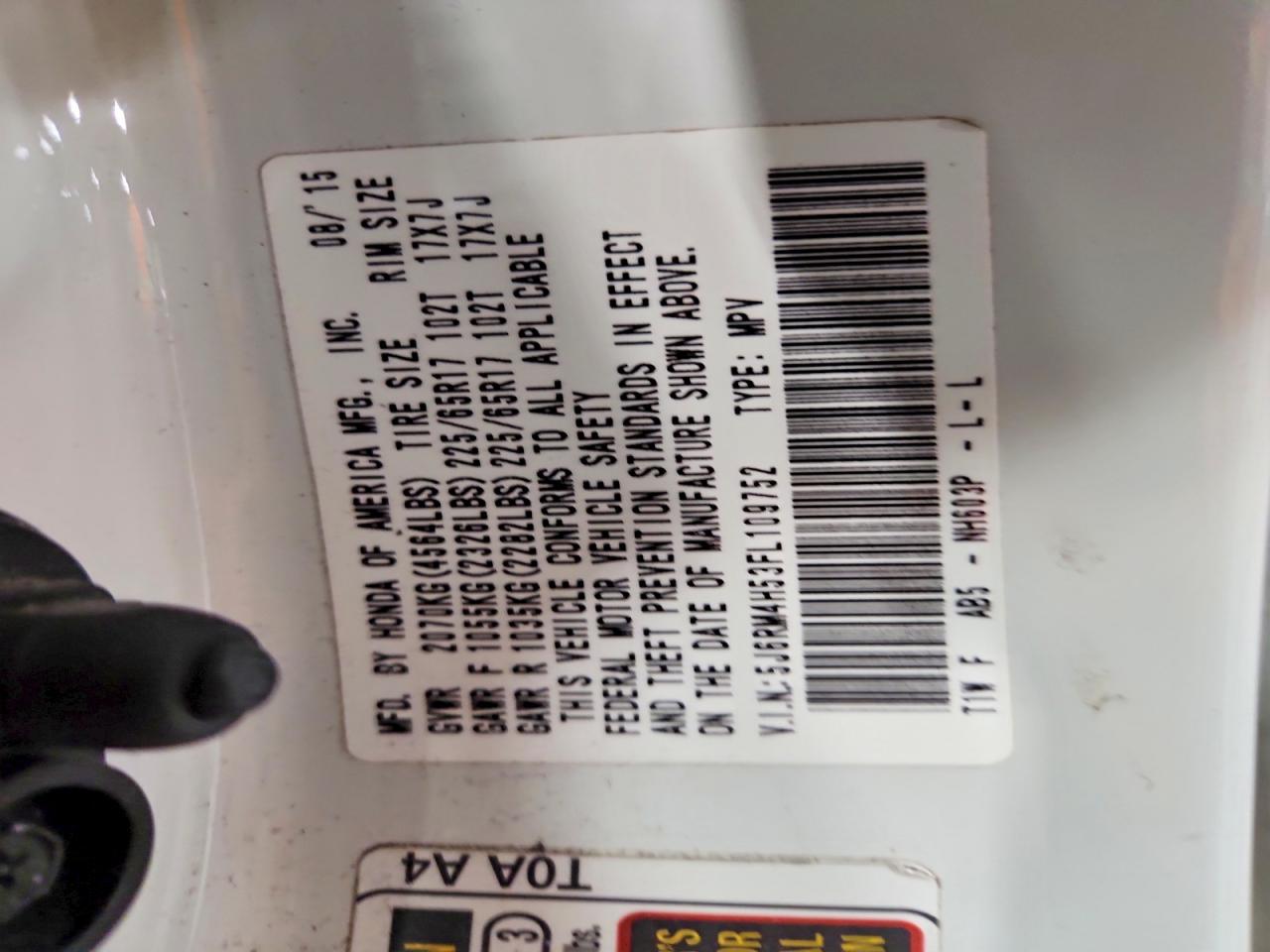 Honda Crv Ex
