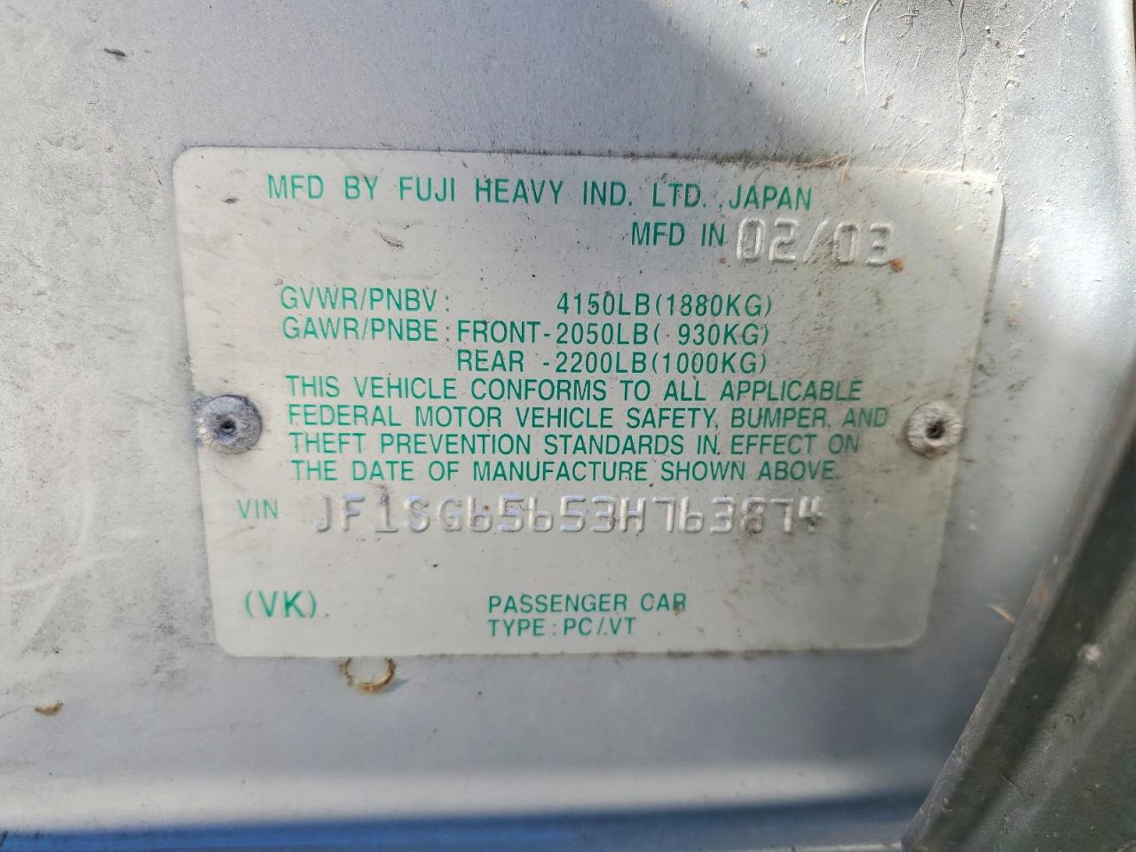 Subaru Forester 2.5xs