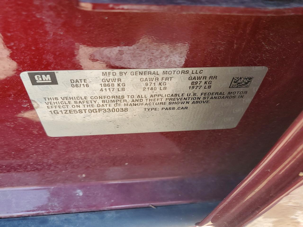 Chevrolet Malibu Lt