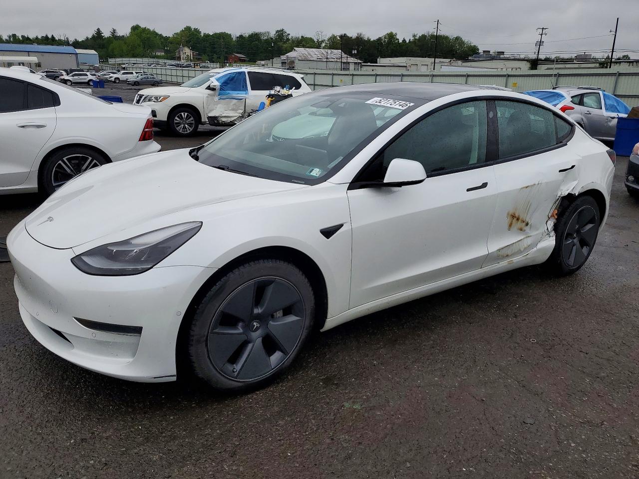 Salvage Tesla Model 3 Image