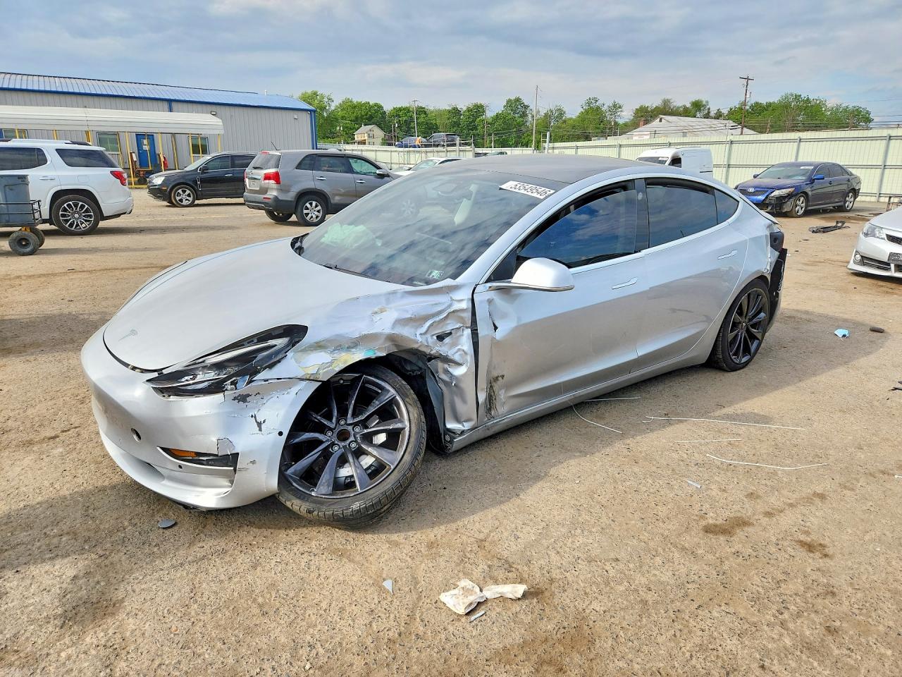 Salvage Tesla Model 3 Image