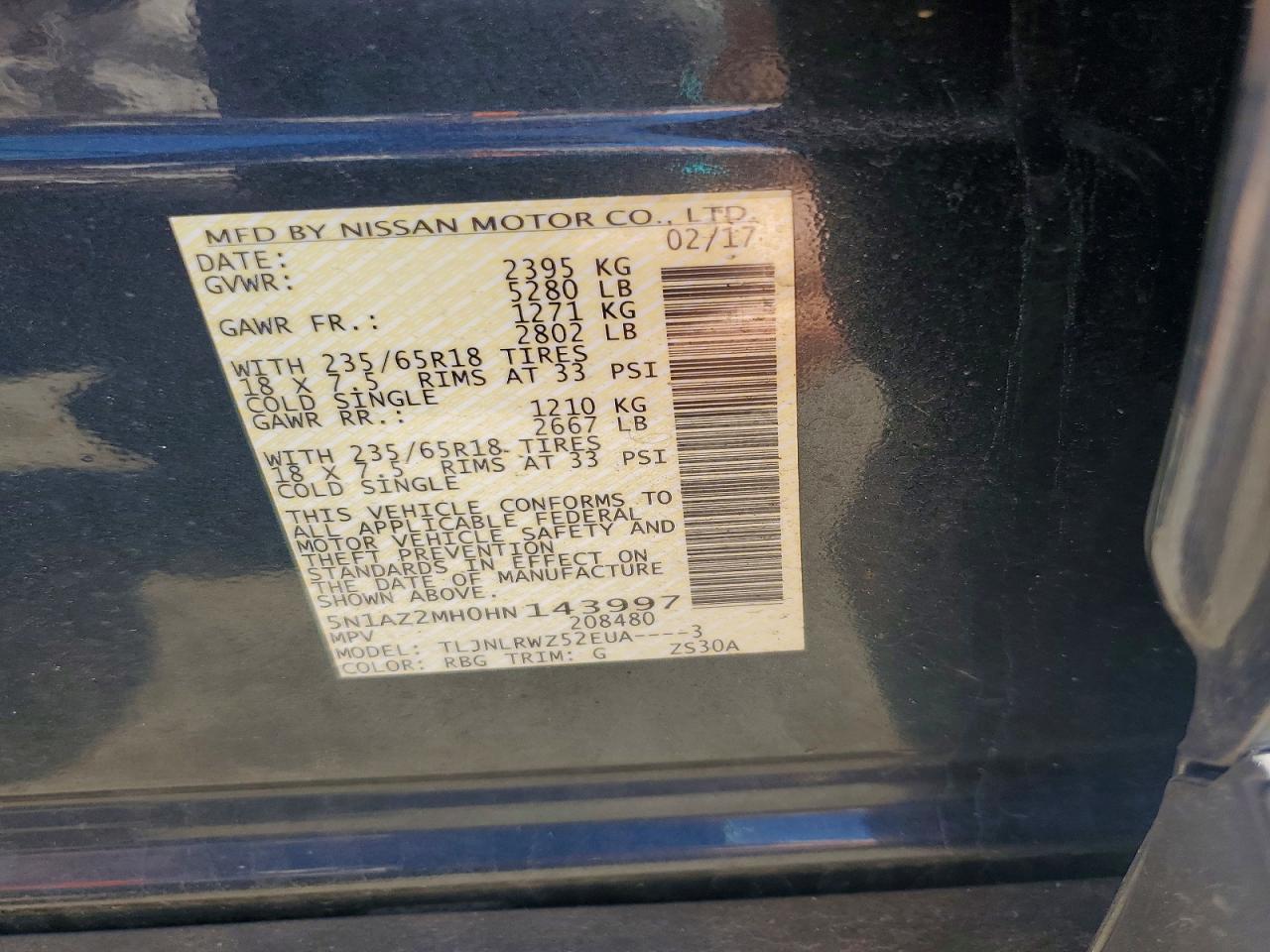Nissan Murano Sl