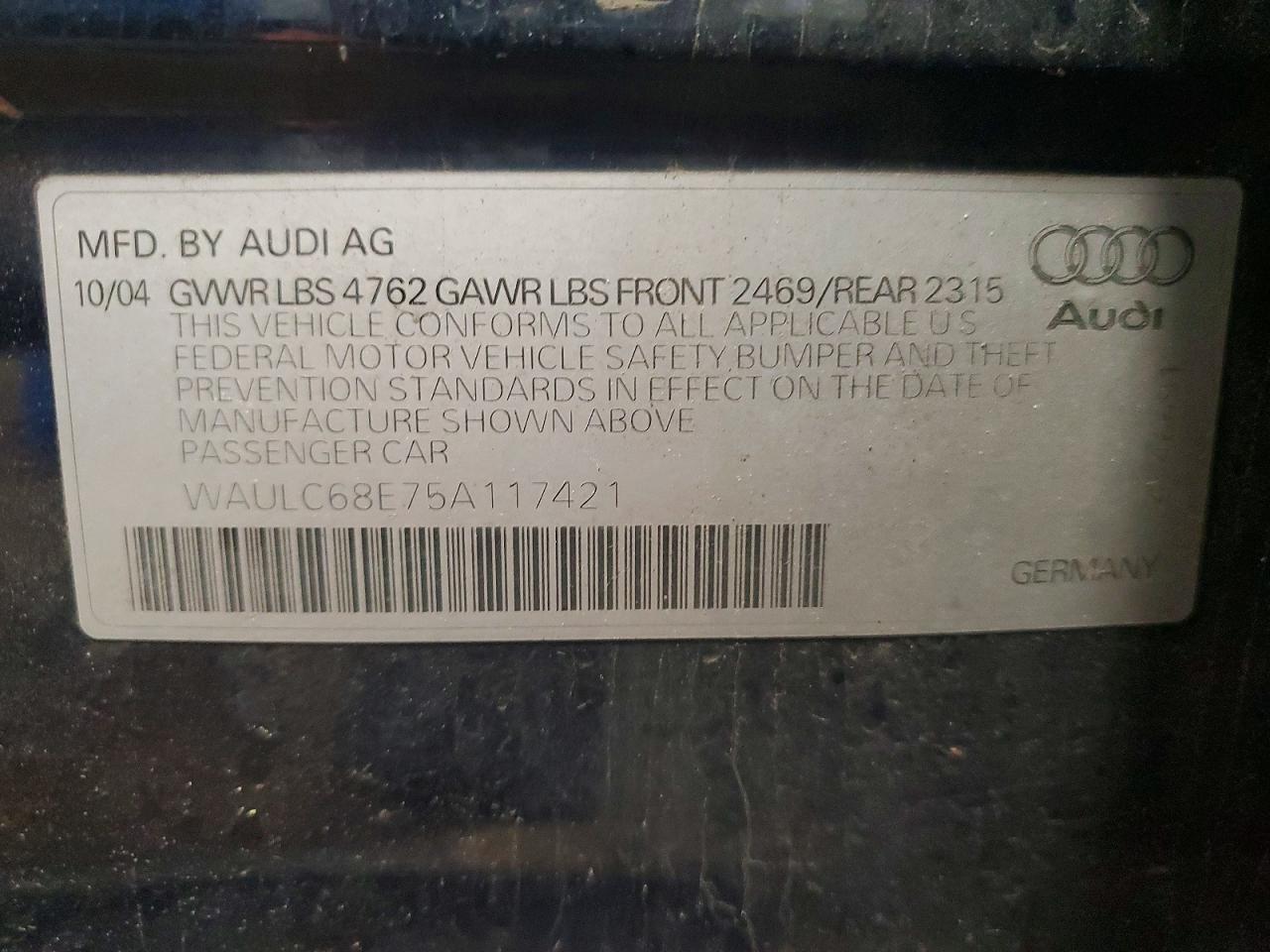Audi A4 1.8t Quattro