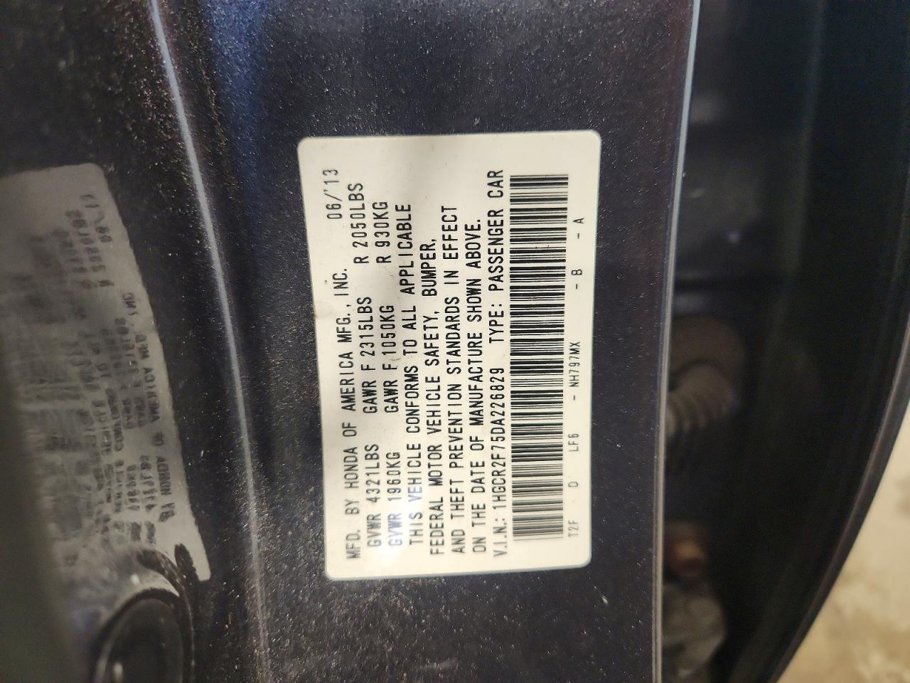 Honda Accord Ex