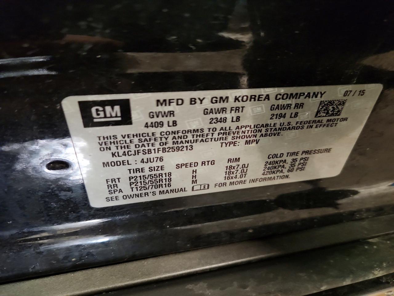 Buick Encore Convenience
