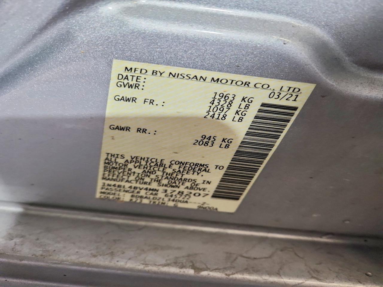 Nissan Altima S