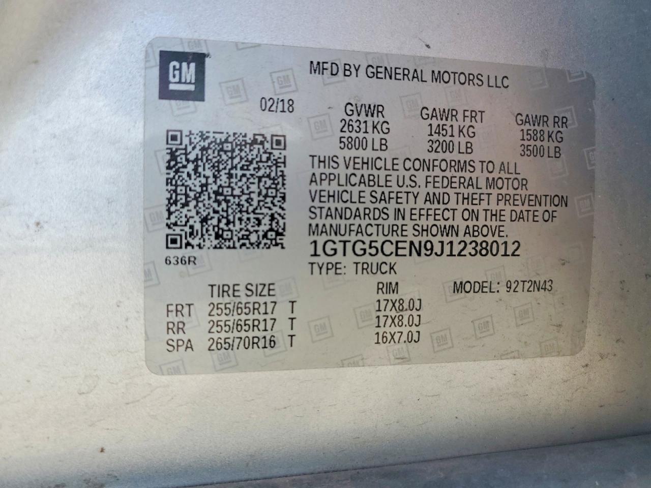 GMC Canyon Sle