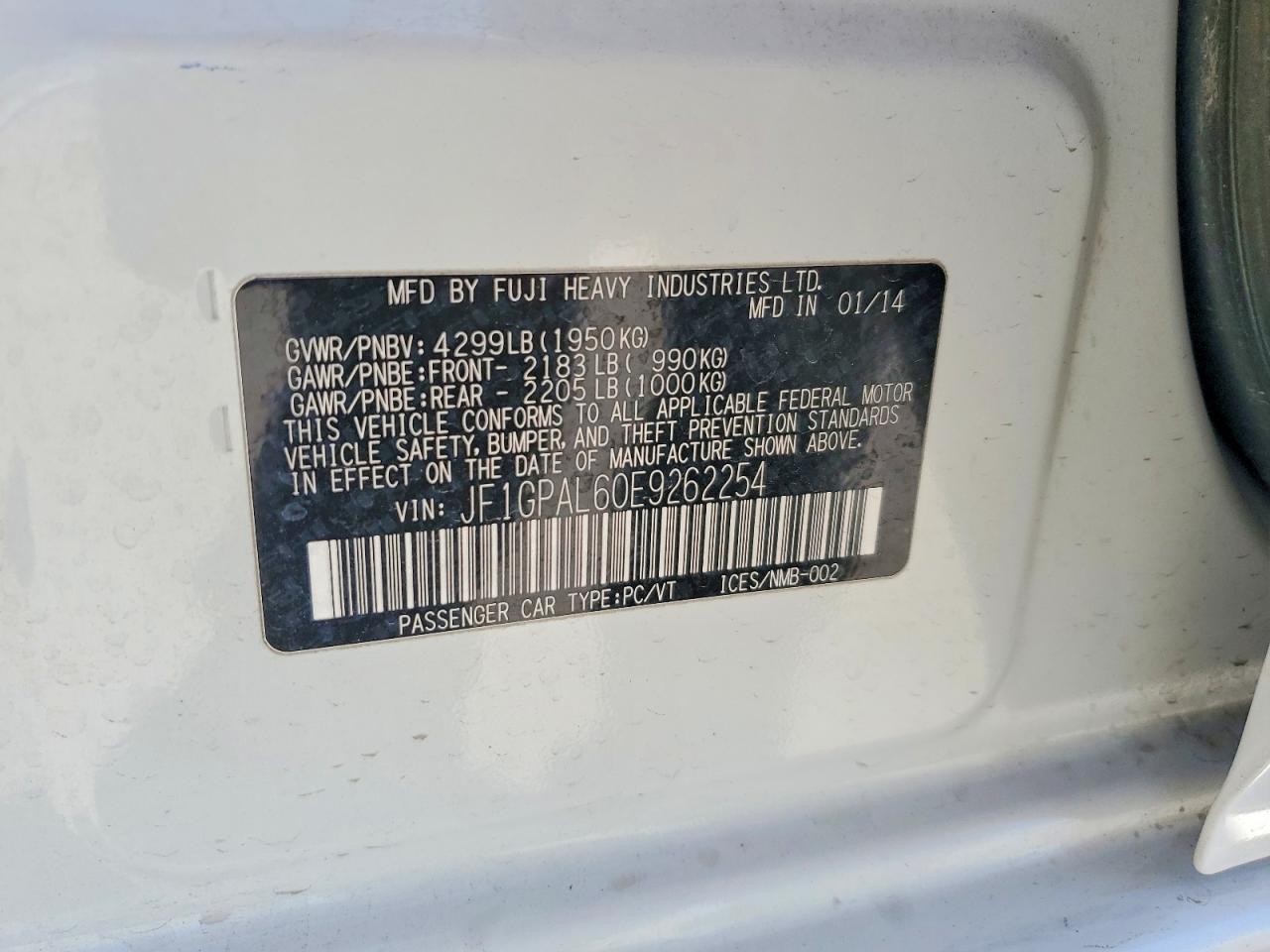 Subaru Impreza Sport Premium