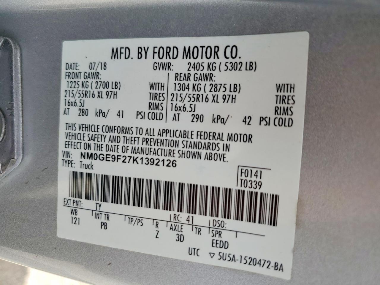 Ford Transit Xlt