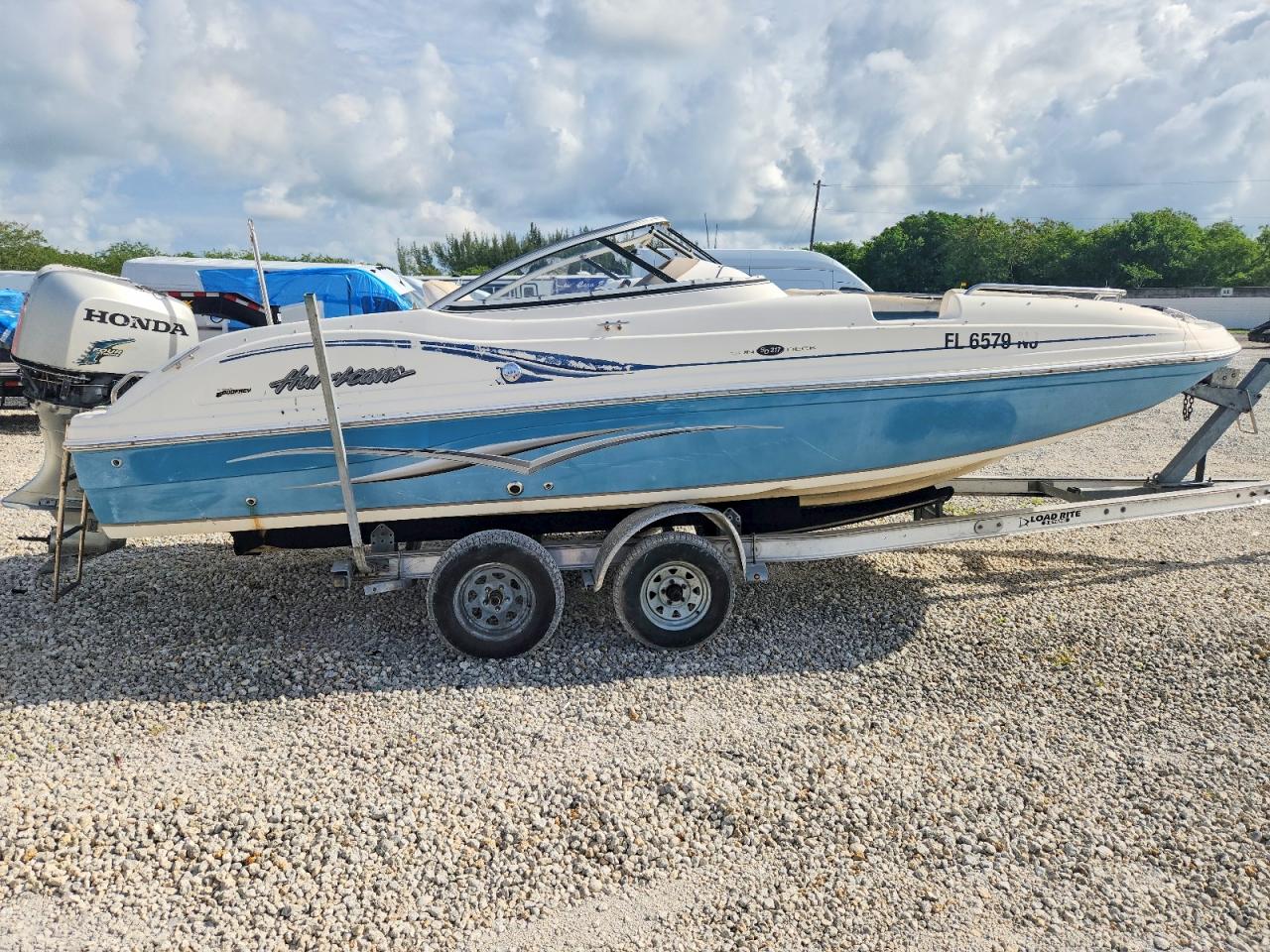 Hurricane Godfrey Marine Boat