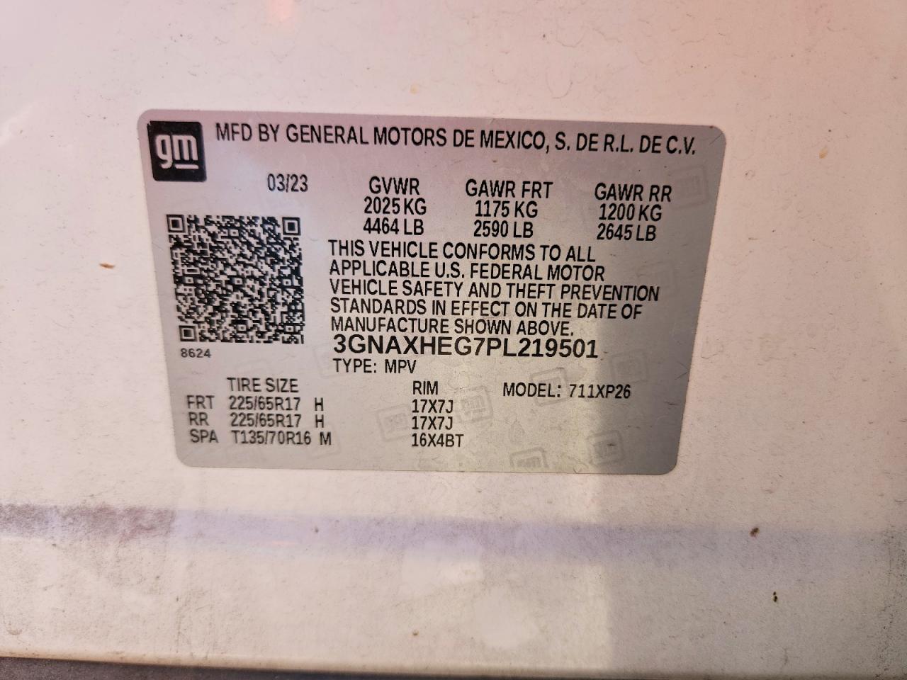 Chevrolet Equinox Ls