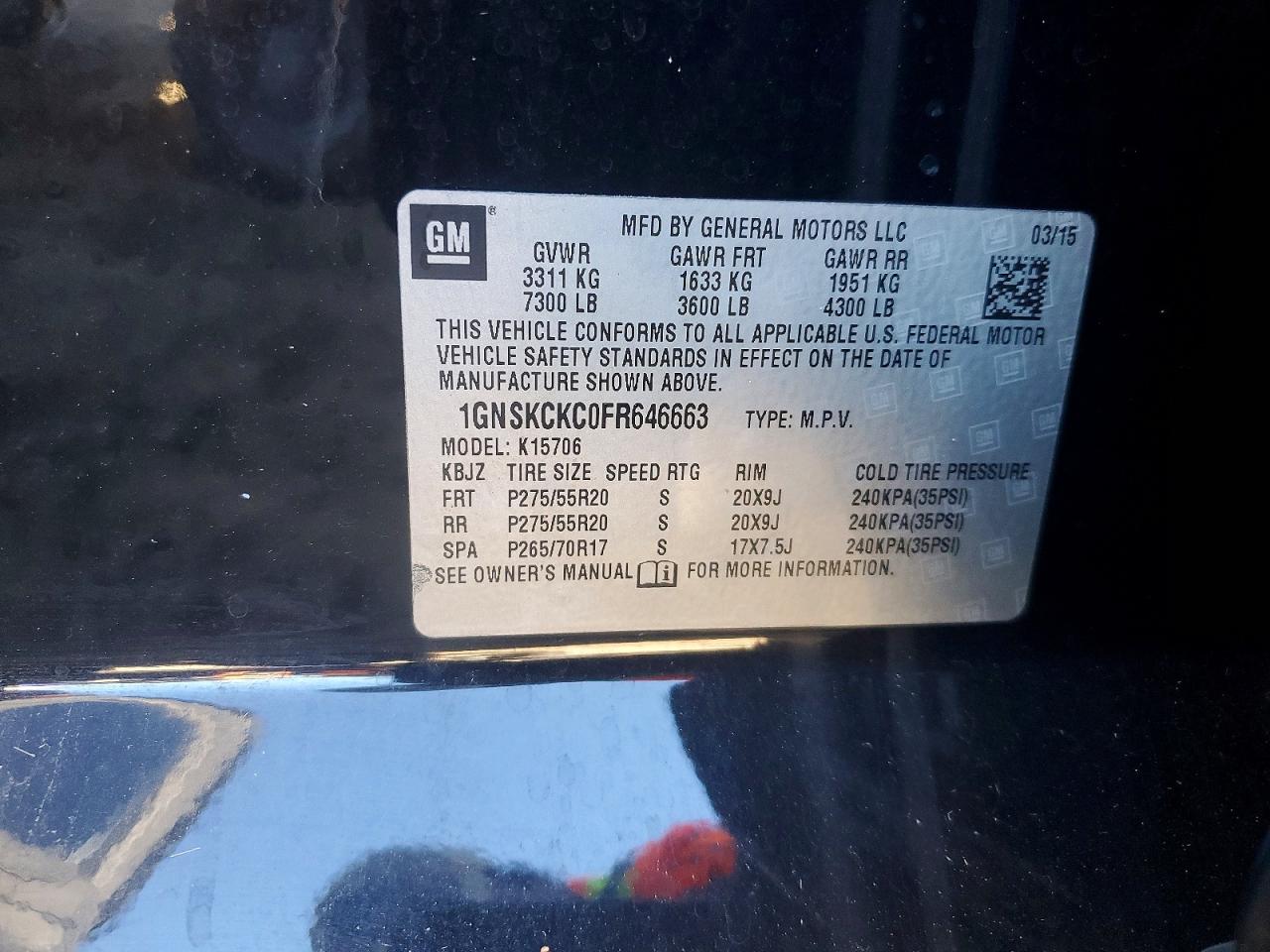 Chevrolet Tahoe K1500 Ltz