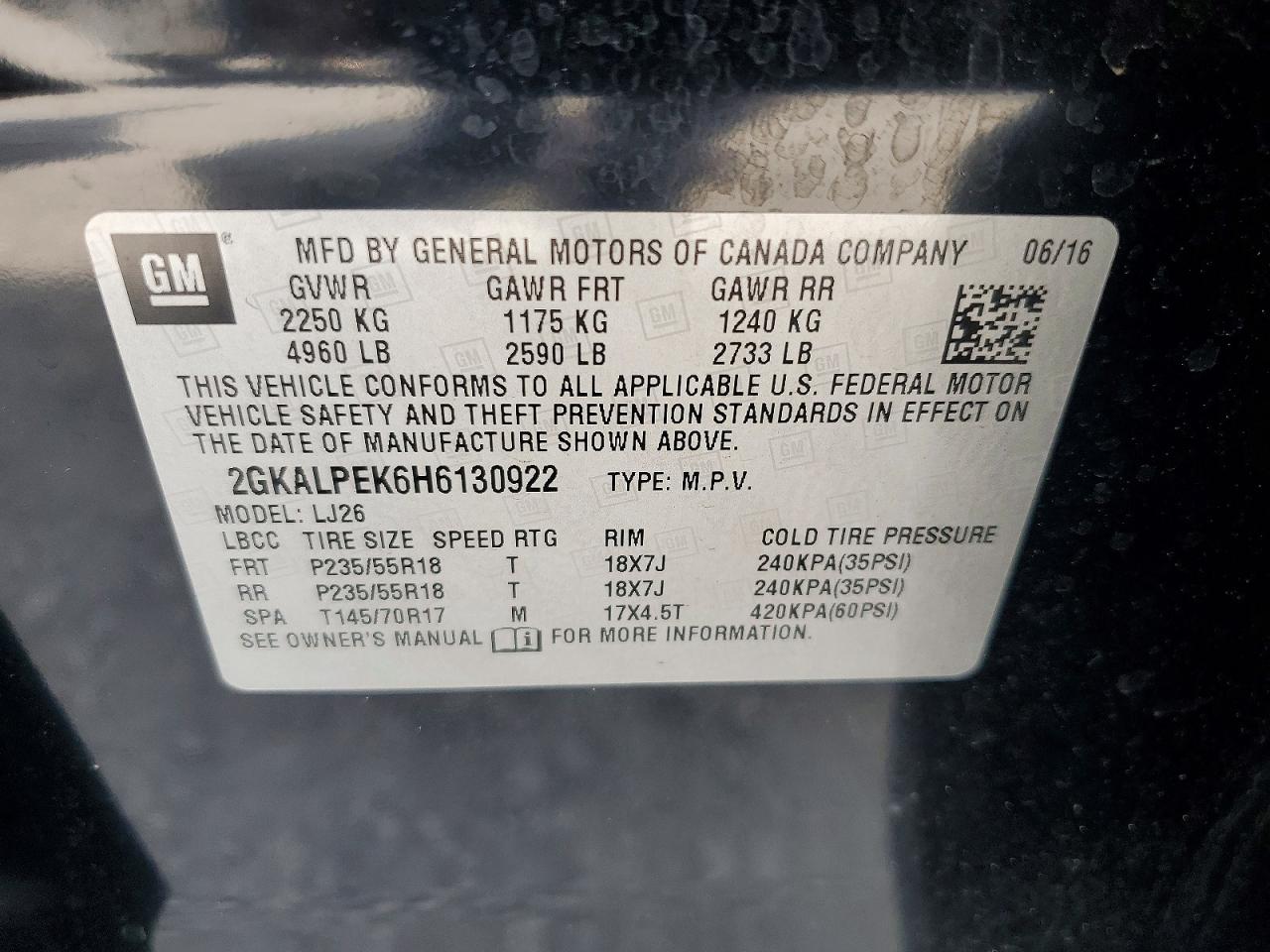 GMC Terrain Slt