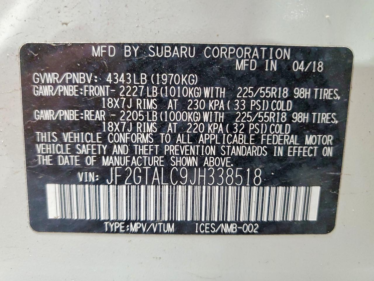 Subaru Crosstrek Limited