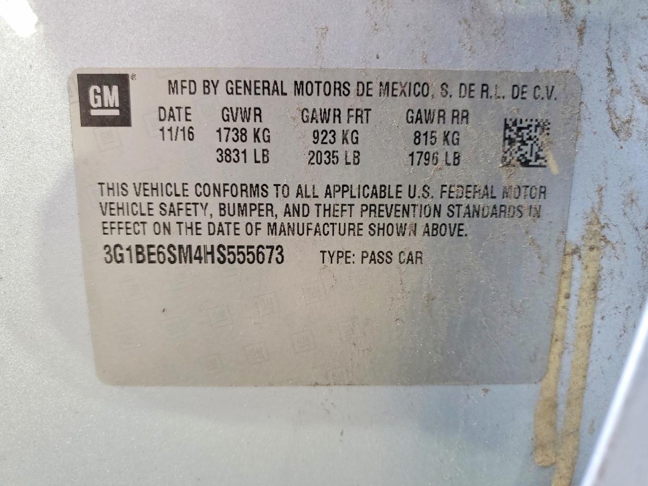 Chevrolet Cruze Lt