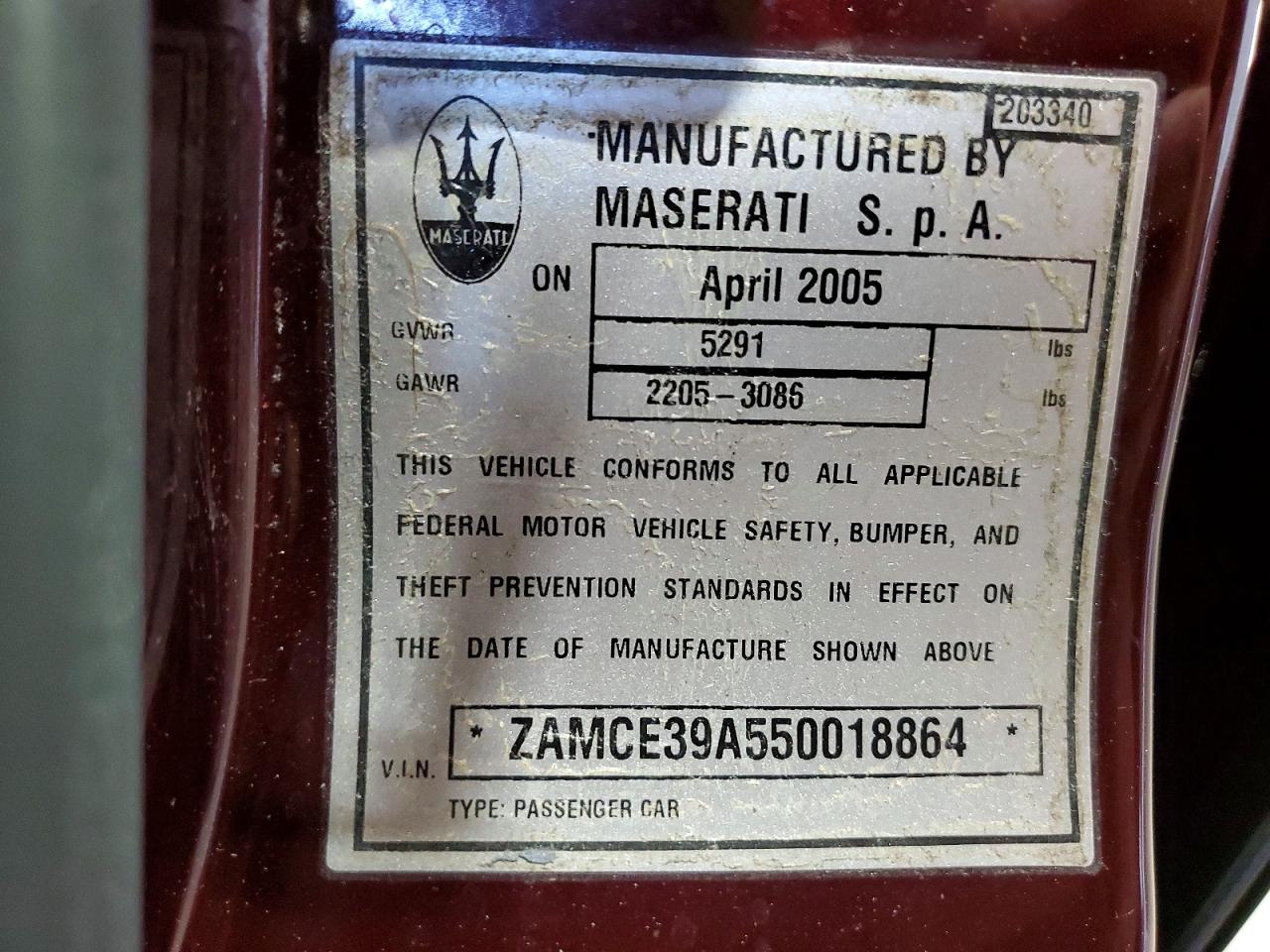Maserati Quattropor M139