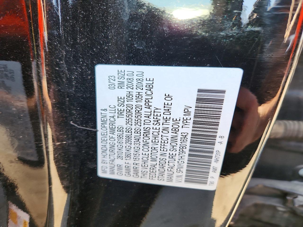 Honda Pilot Touring