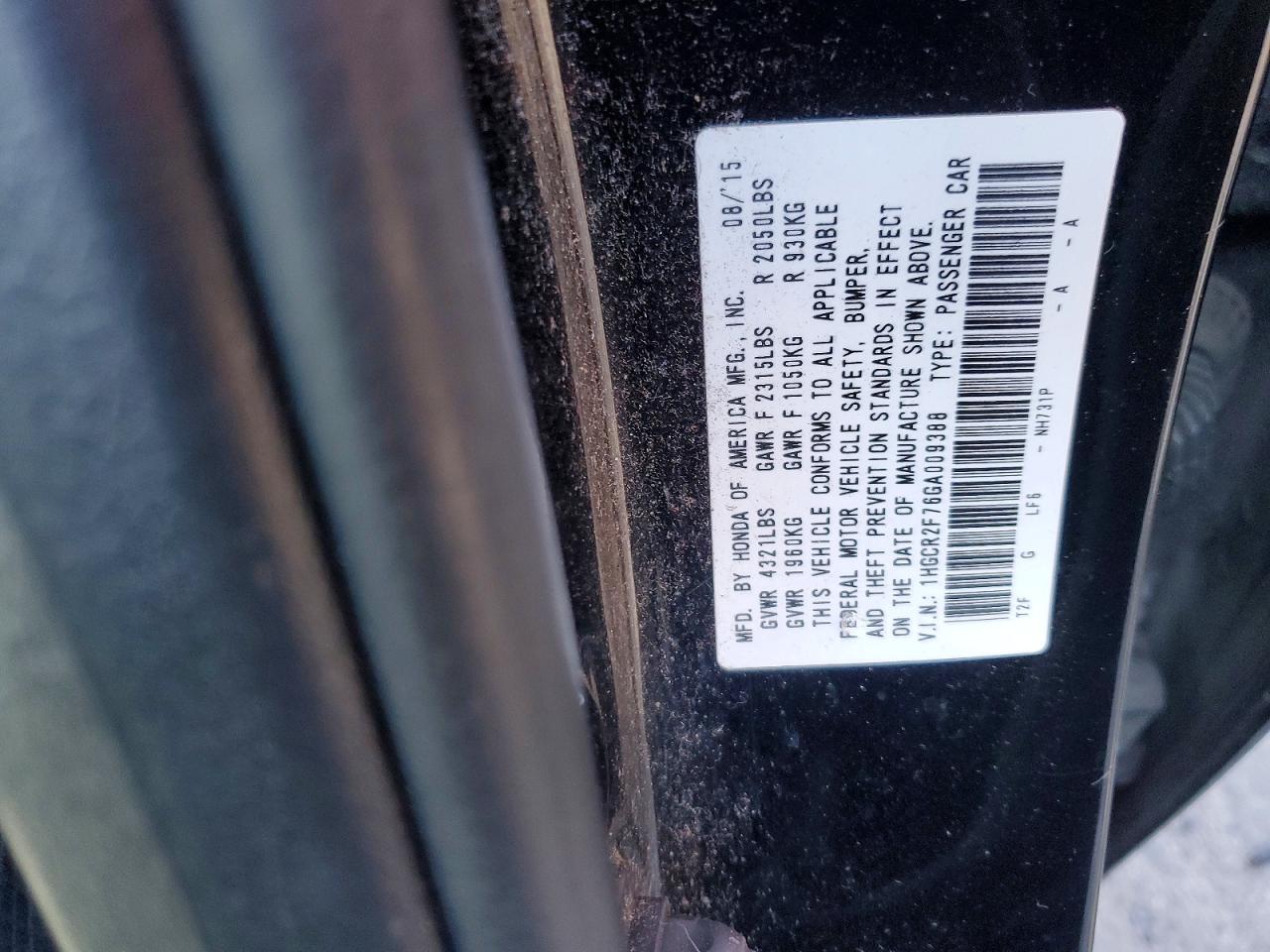 Honda Accord Ex
