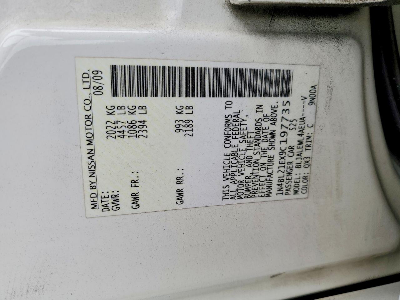 Nissan Altima 3.5 Se