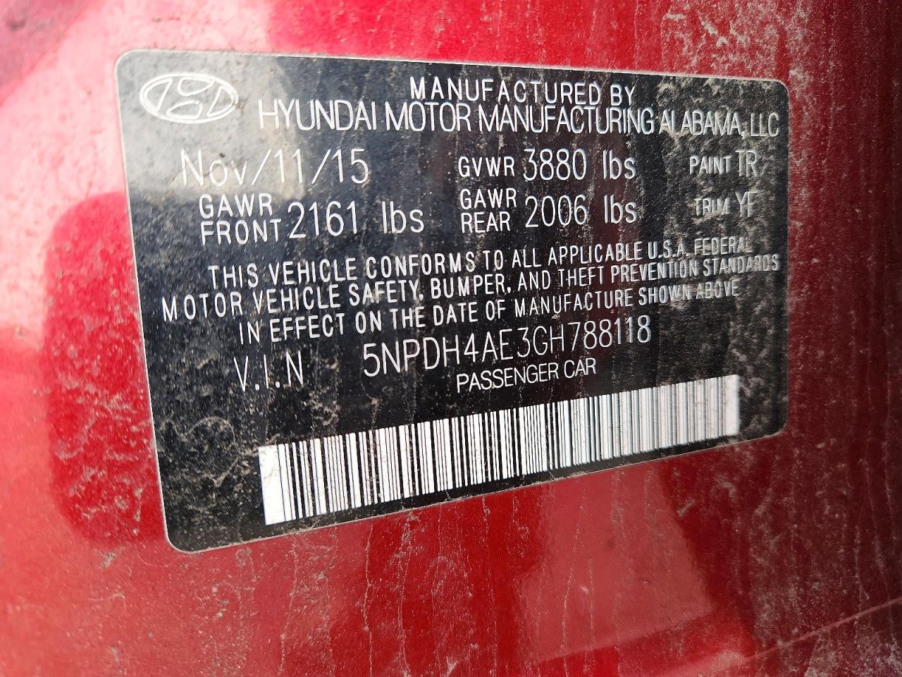 Hyundai ELANTRA Se
