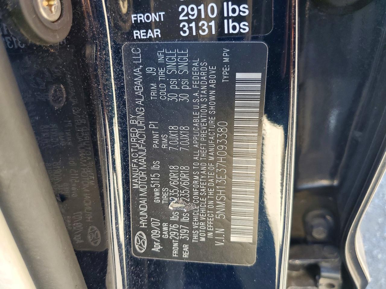 Hyundai SANTA FE Se