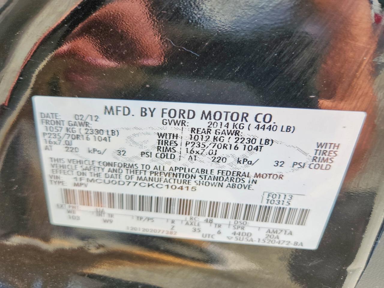 Ford Escape Xlt