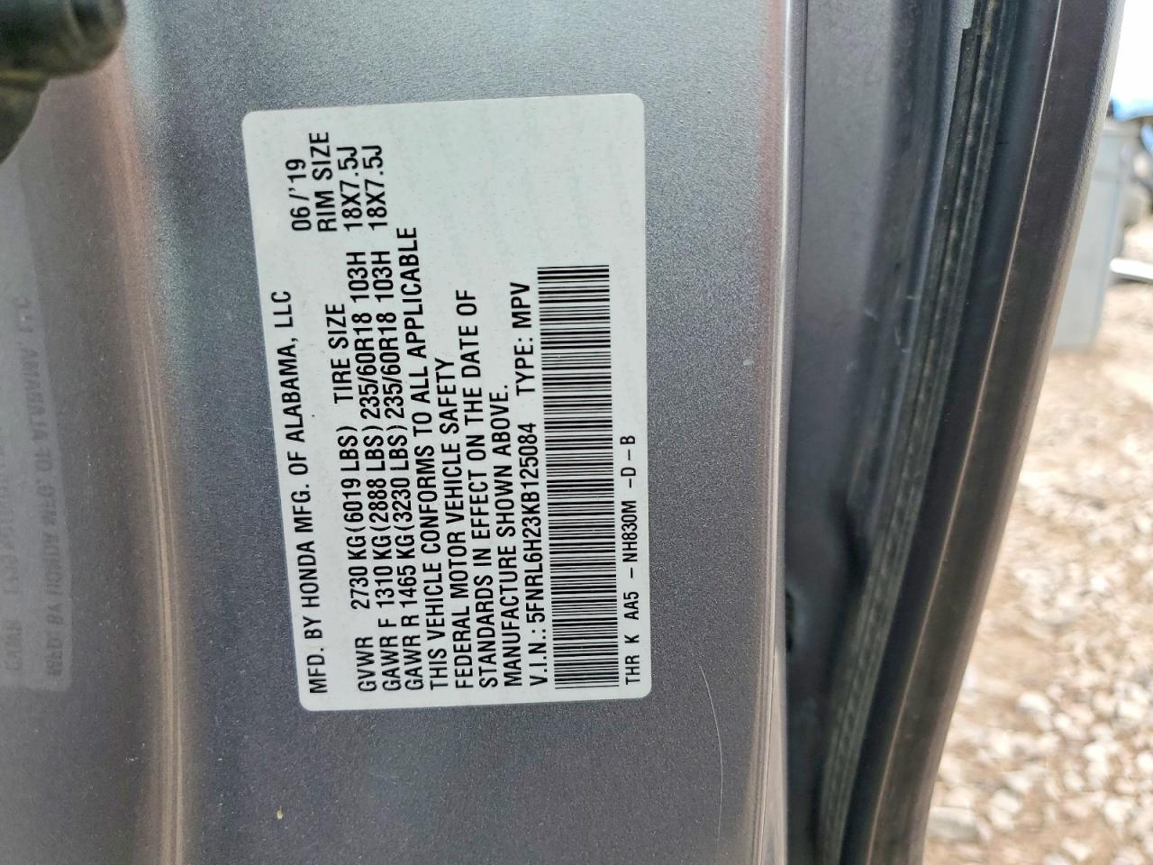 Honda Odyssey Lx