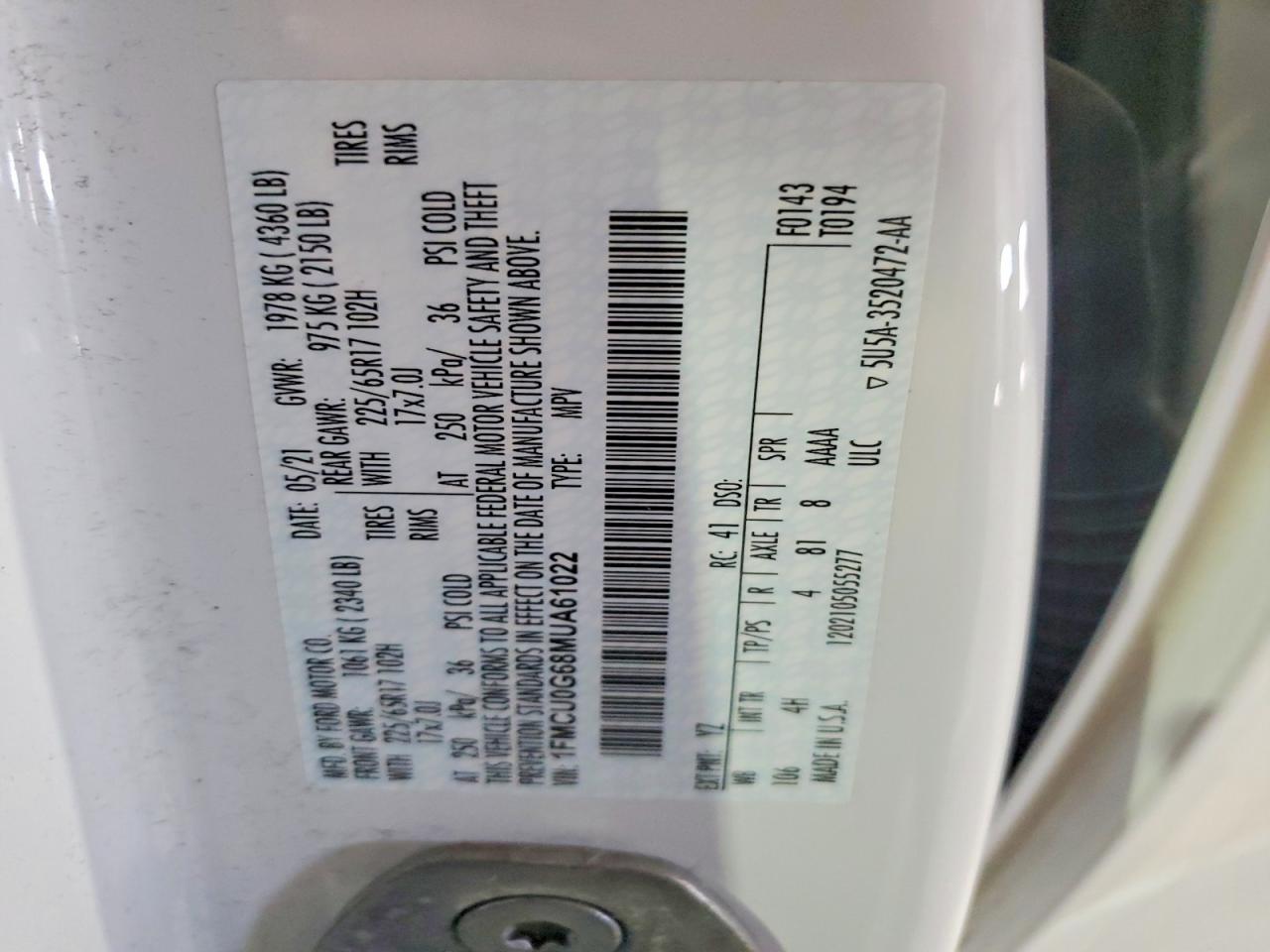Ford Escape Se