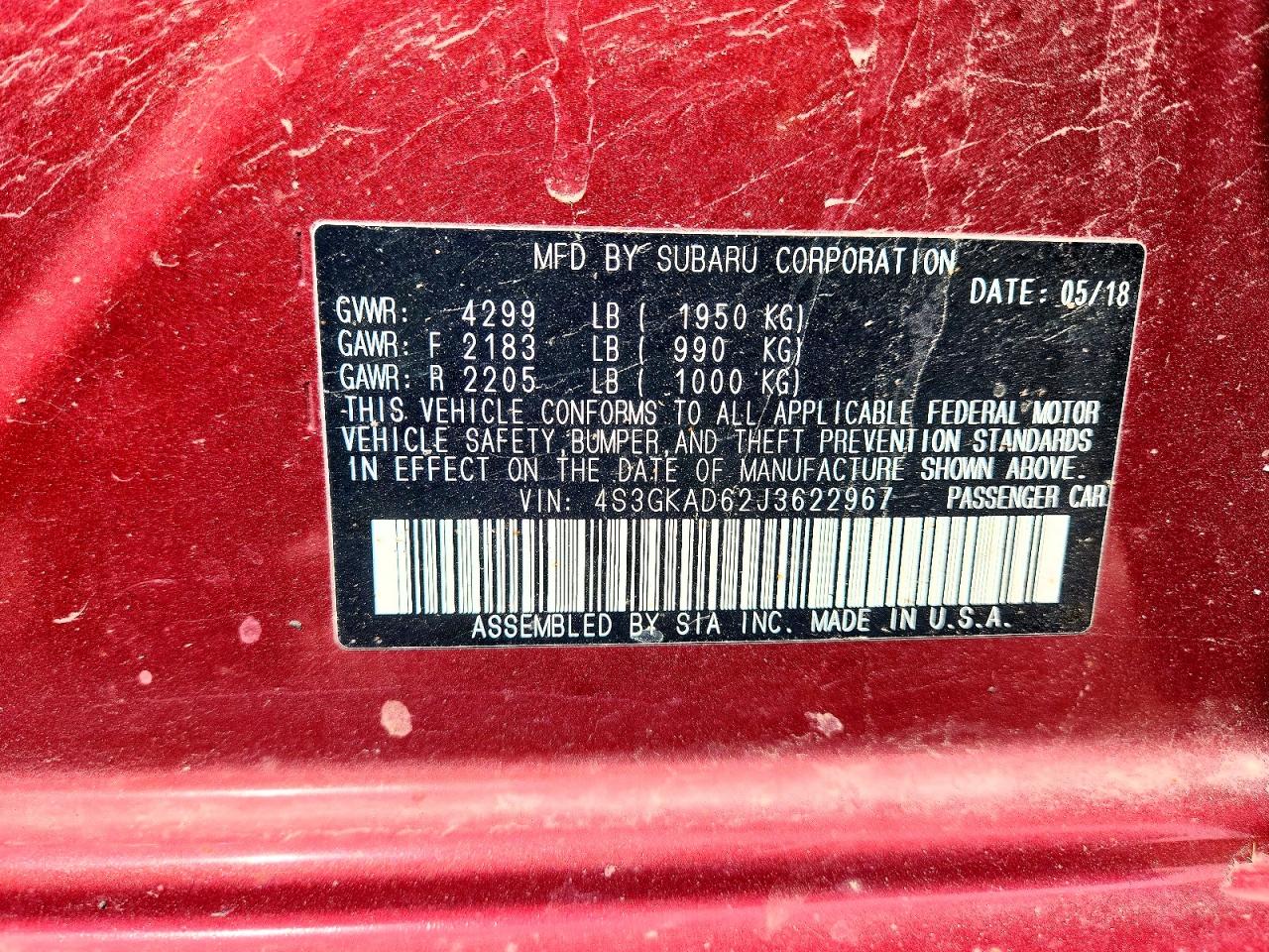 Subaru Impreza Premium Plus