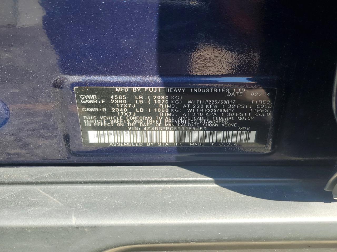 Subaru Outback 2.5i Limited