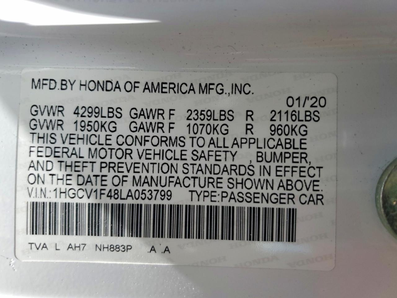 Honda Accord Ex