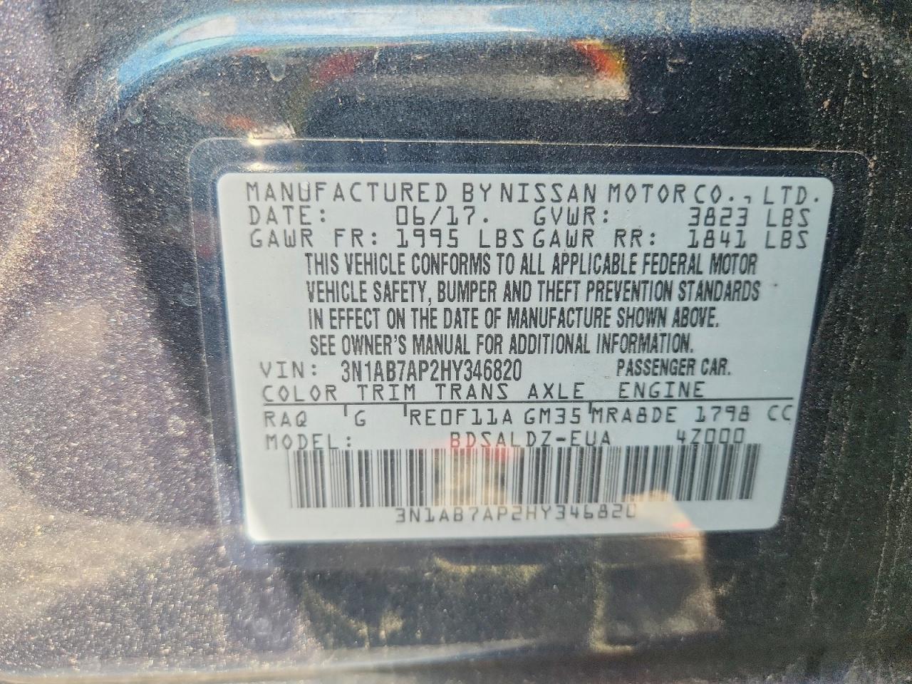 Nissan Sentra Sv