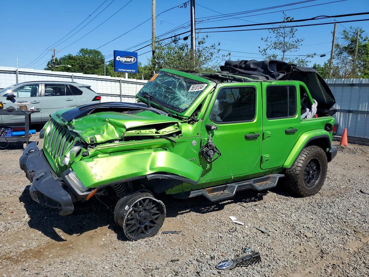 Salvage Jeep Wrangler Image