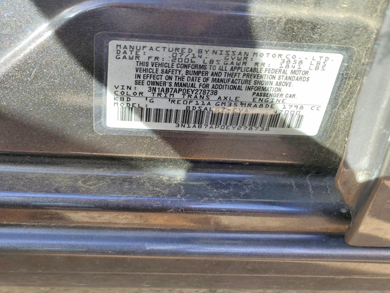 Nissan Sentra Sl