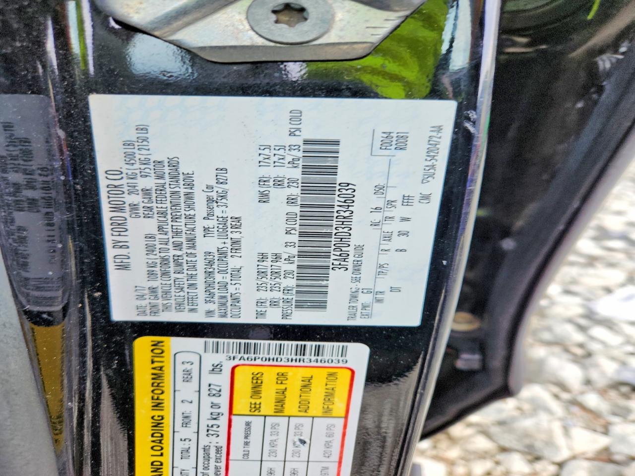 Ford Fusion Se